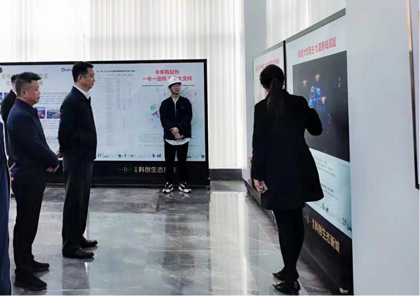 南昌市委常委、副市長(zhǎng)肖云一行調(diào)研城投科創(chuàng)生態(tài)新城項(xiàng)目